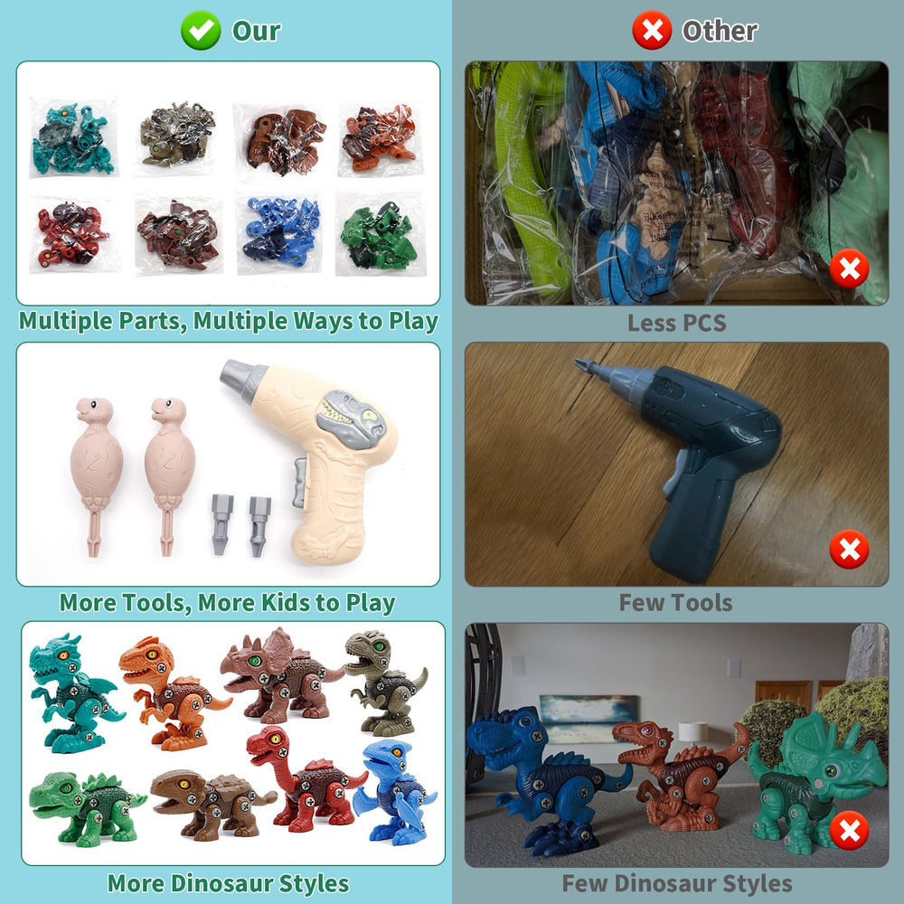 Yerloa Stegosaurus take-apart toy featuring plates and tail spikes for hands-on play