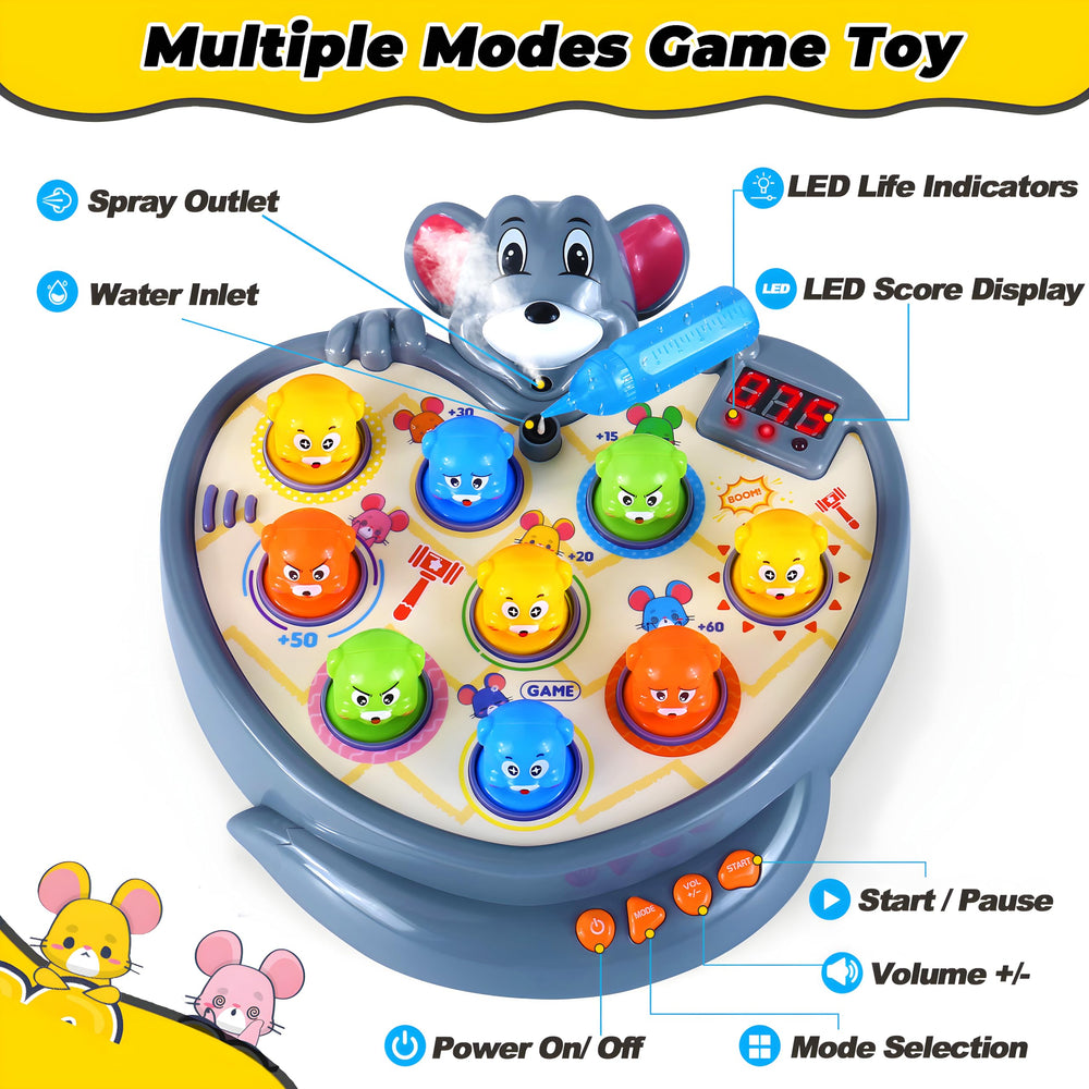 Yerloa Safe durable materials Mole toy designed for long-lasting, worry-free learning fun.