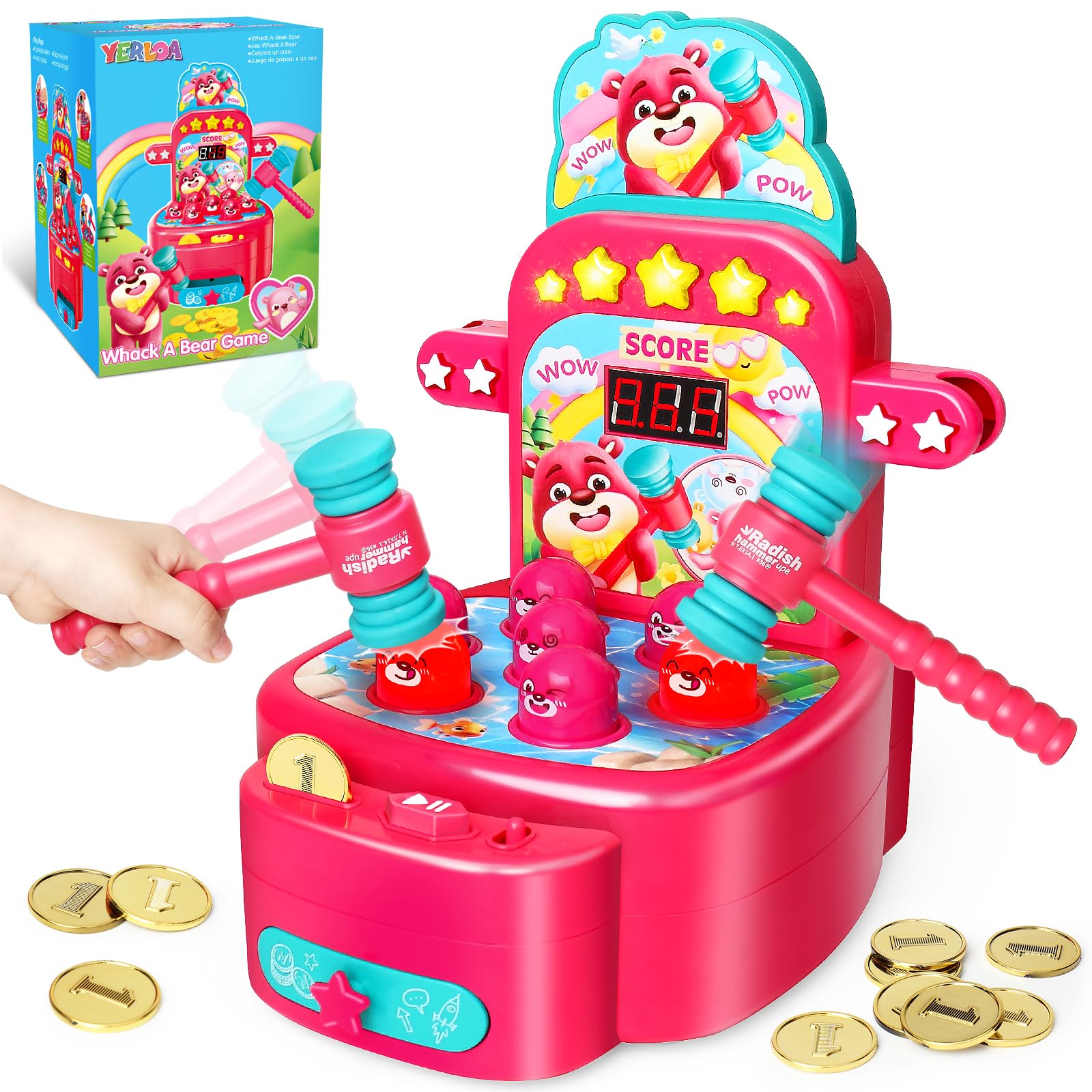 Yerloa Whack Game gift-ready packaging makes a thoughtful birthday or Easter gift