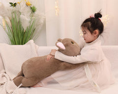 YESGIRL weighted plush with soft cotton filling keeps shape while staying cozy