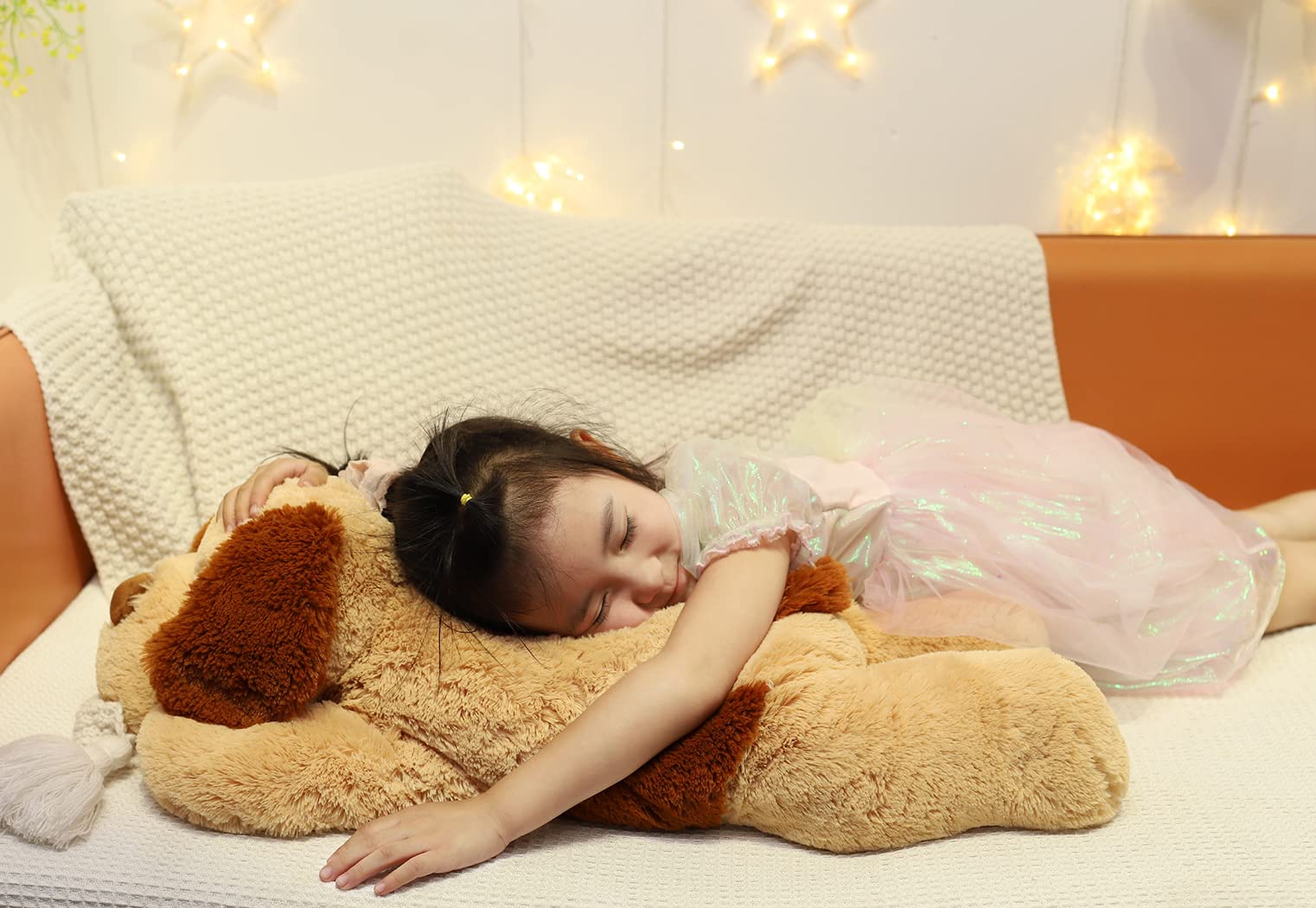 YESGIRL weighted dog plush safety design with non-toxic materials.