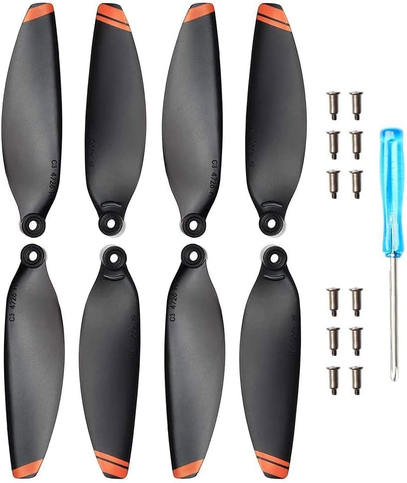 YETEETH 32-pack propellers with screws and mini driver for replacement.