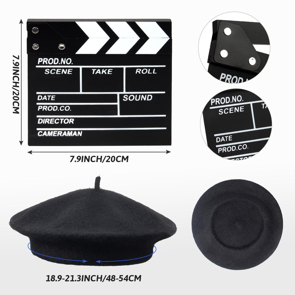 Yewong director megaphone, lightweight plastic prop for lively performances.