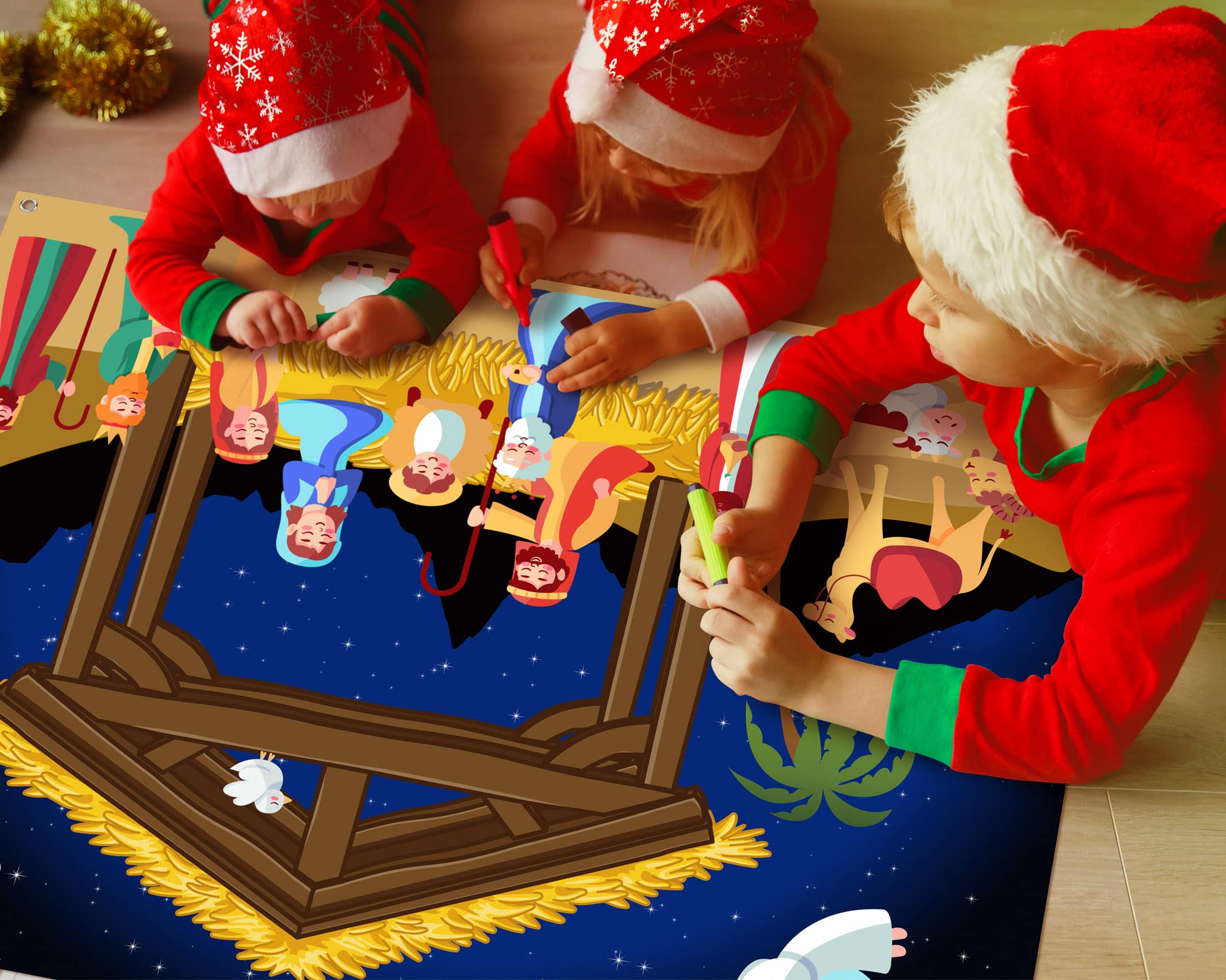 Yexiya classic nativity keepsake suitable for home decoration and gifts.