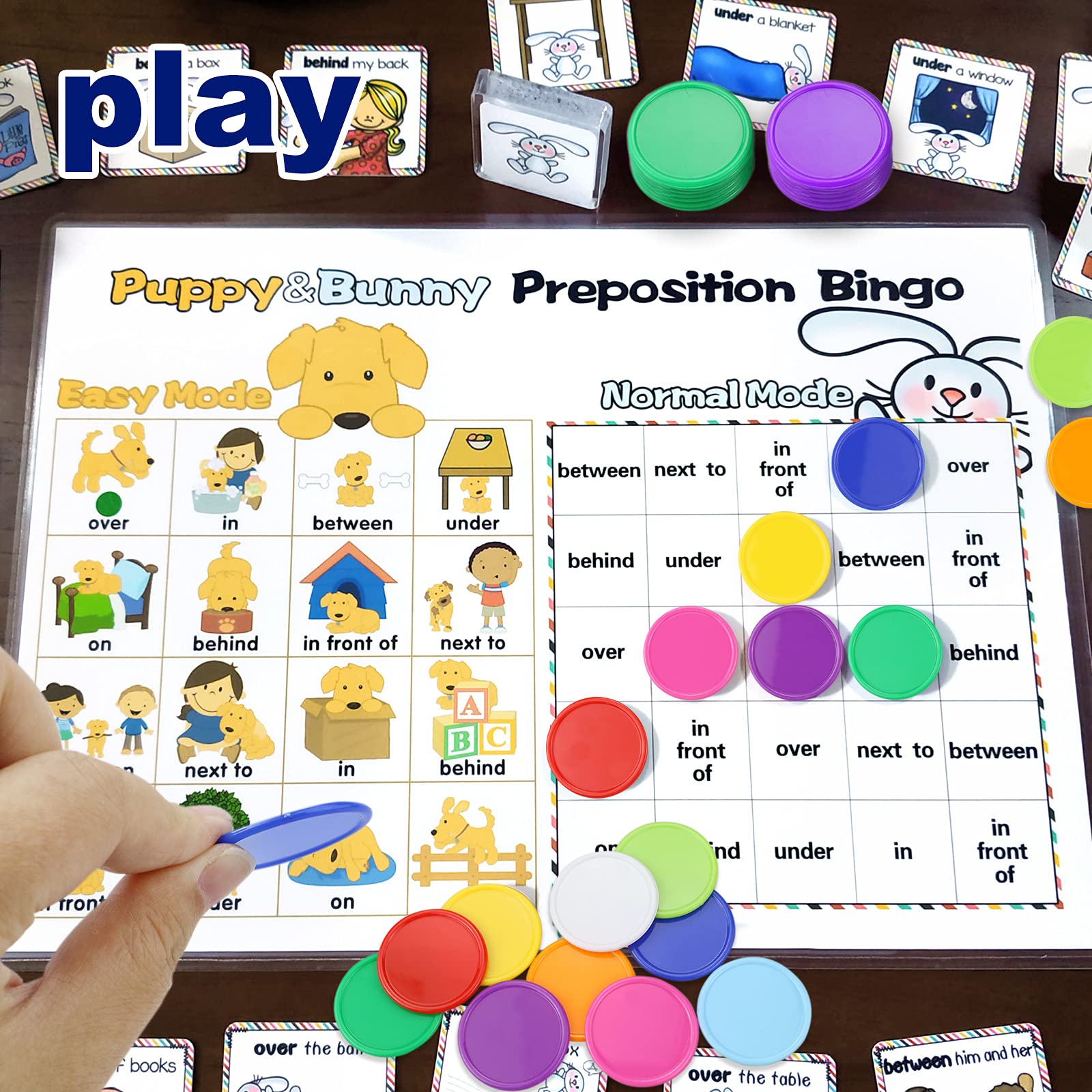 YEXPRESS poker chips ideal for bingo and party games.