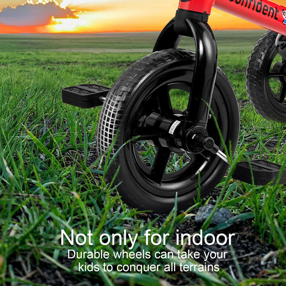YGJT 3 in 1 tricycle carbon-steel-frame delivering sturdy support for outdoor fun.
