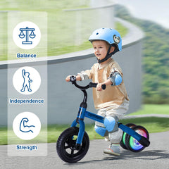 YGJT Folding Design Tricycle blue compact storage for outdoor adventures