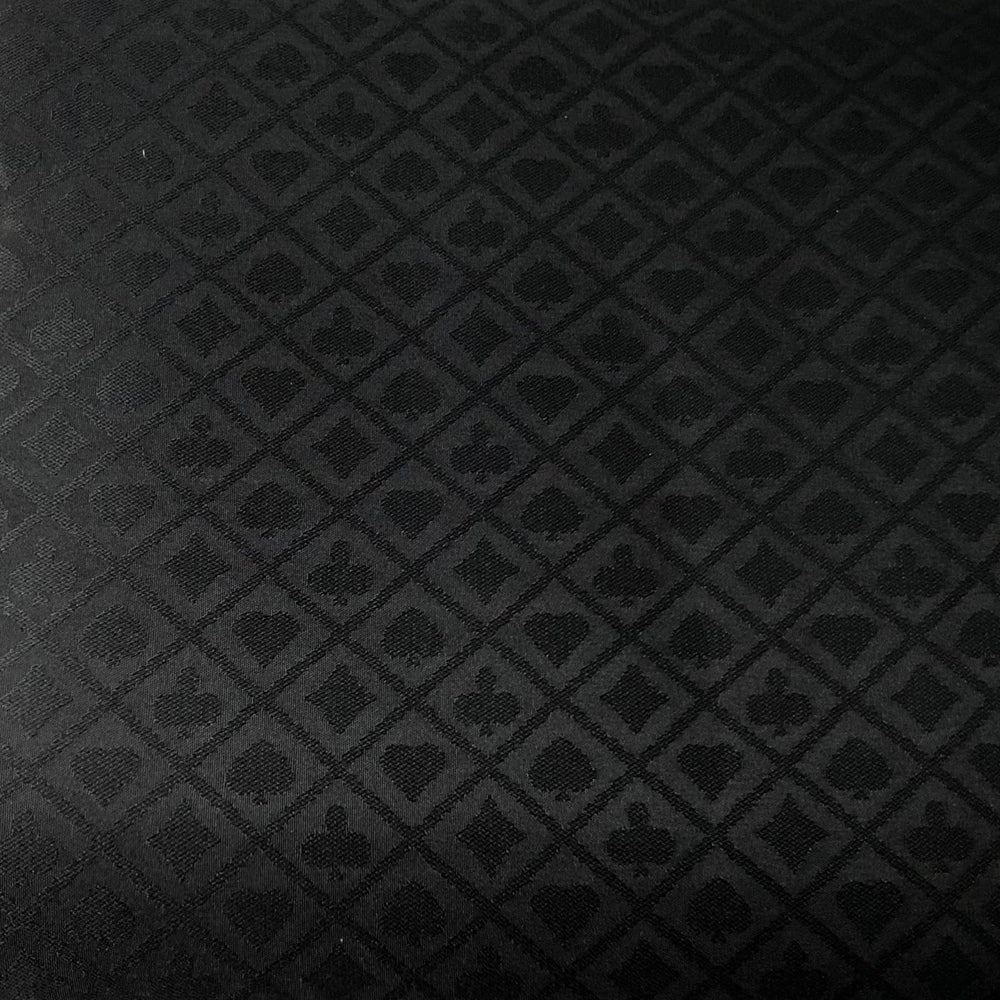 YH Poker Speed Cloth top view shows a durable black felt for smooth gameplay.