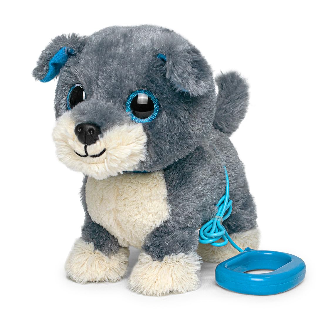 YH YUHUNG interactive walking dog toy with grey blue ears for imaginative play