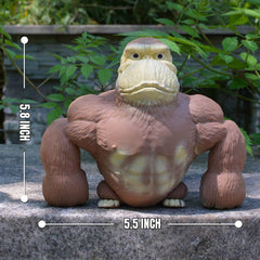 YHan Stretchy Monkey Toy’s durable rubber core keeps shape after repeated squeezes.