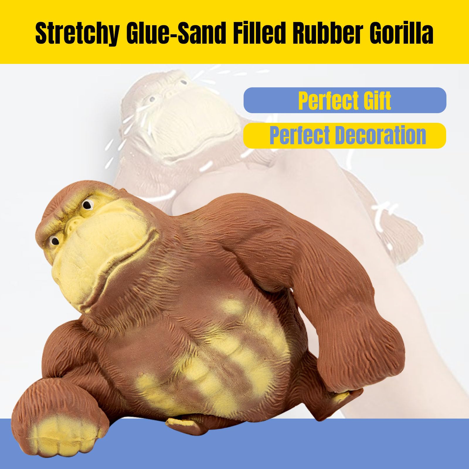 YHan gift-ready monkey fidget toy ideal for birthdays, stocking stuffers, and party favors.