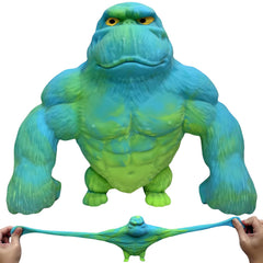 YHan Super Stretchy Gorilla blue-green with squishy texture for stress relief.