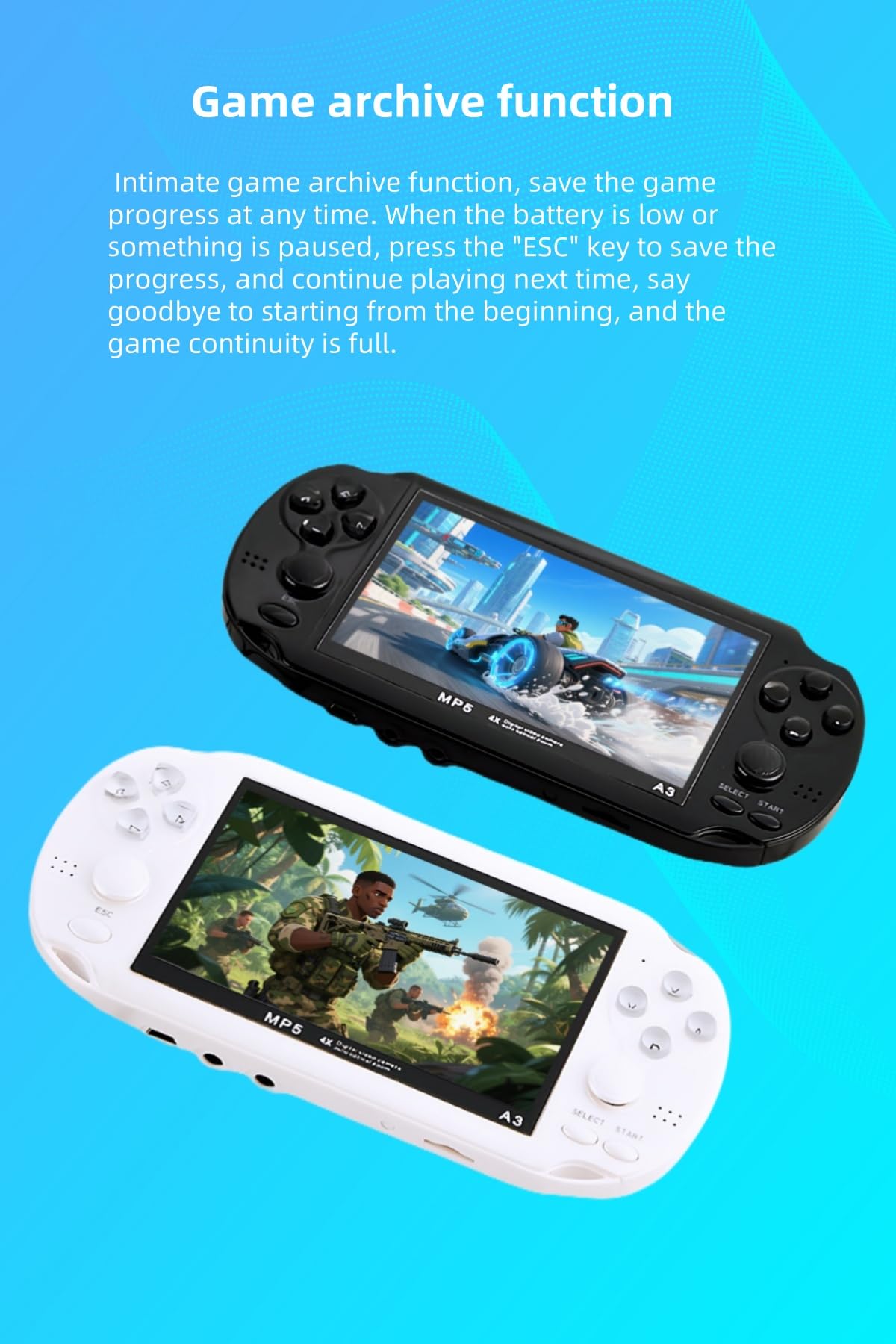 YHFITN TV-out connection lets you enjoy games on a big screen