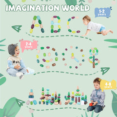 YHHYTOY tower building activity enhancing concentration and coordination