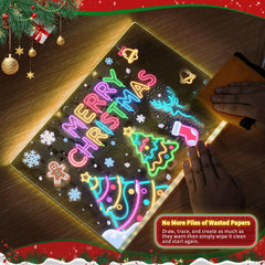 YHWOIS Lumiboard offers dynamic and static light modes for mood-driven art.