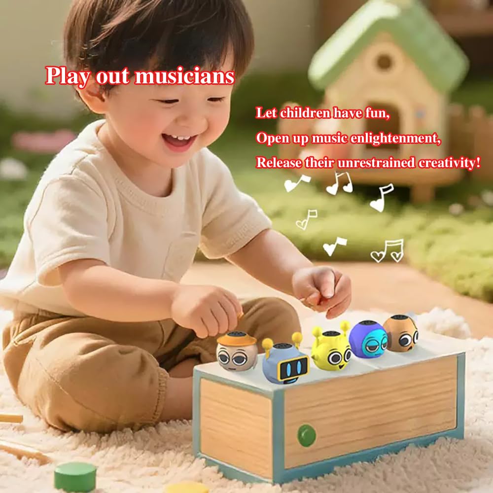YHWSLYZ Music Rhythm Box portable design supports on-the-go music play.