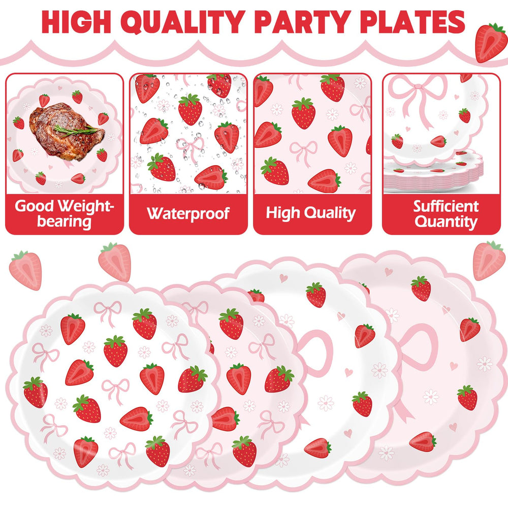 Yiaoyinnz pink bow napkins 6.5 inch, soft and absorbent for quick cleanup.
