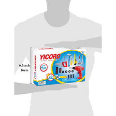 YICORO kid-sized tools support small hands and imaginative construction fun