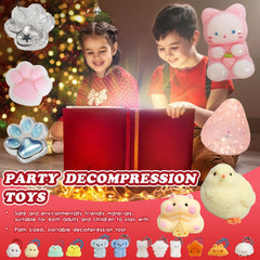 Yidayes squishy pack cat paw – cute paw-shaped squishy for stress relief.