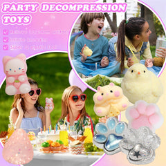 Yidayes squishy pack cat – adorable stress-relief toy for pockets and desks.