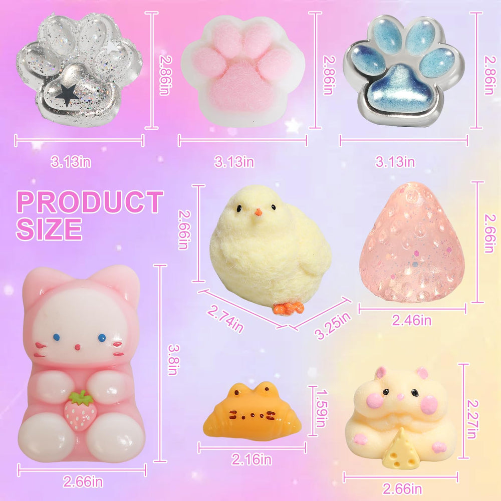 Yidayes squishy pack chick – soothing squeeze toy ideal for kids' play and focus.