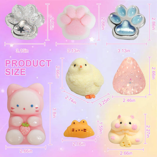 Yidayes squishy pack chick – soothing squeeze toy ideal for kids' play and focus.