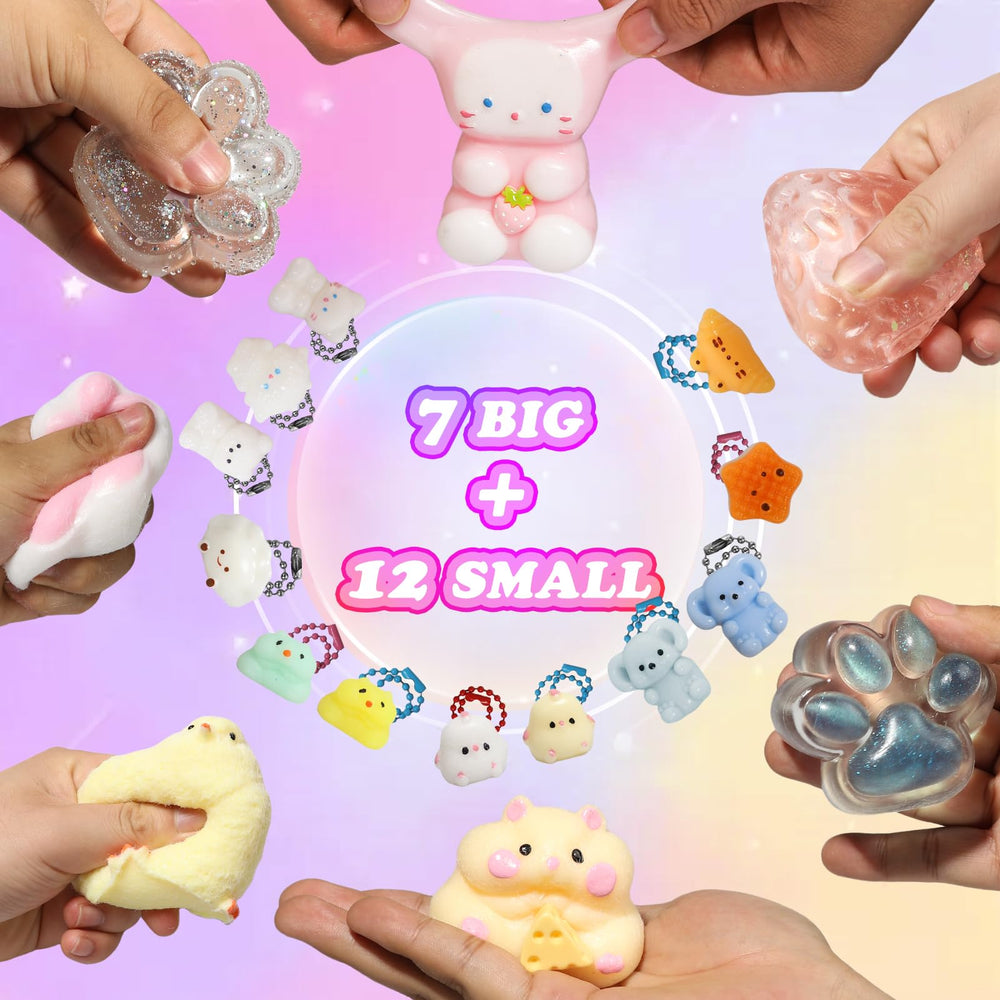 Yidayes squishy pack hamster – soft sensory toy great for calm-down moments.