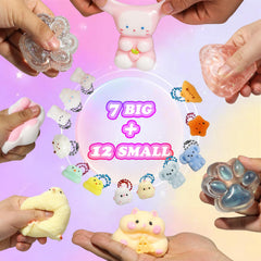 Yidayes squishy pack hamster – soft sensory toy great for calm-down moments.