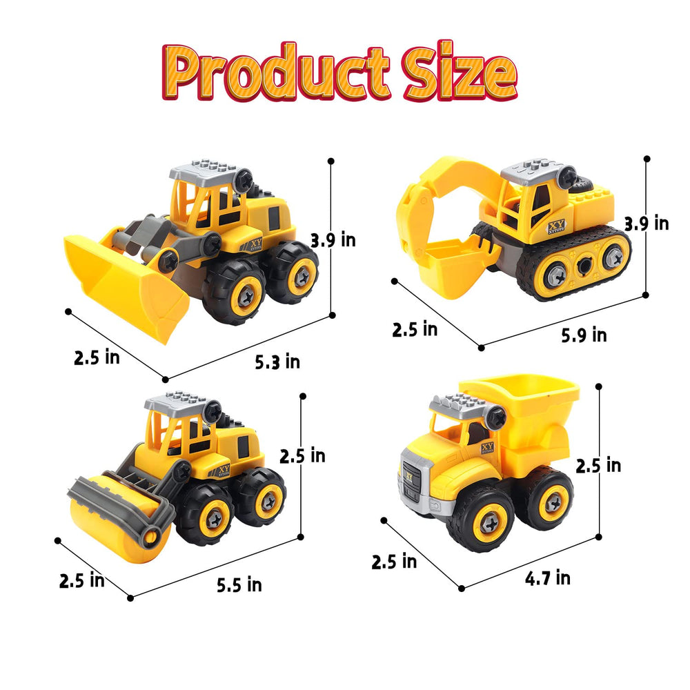 YIDESTARS molds help make durable, repeatable construction scenes