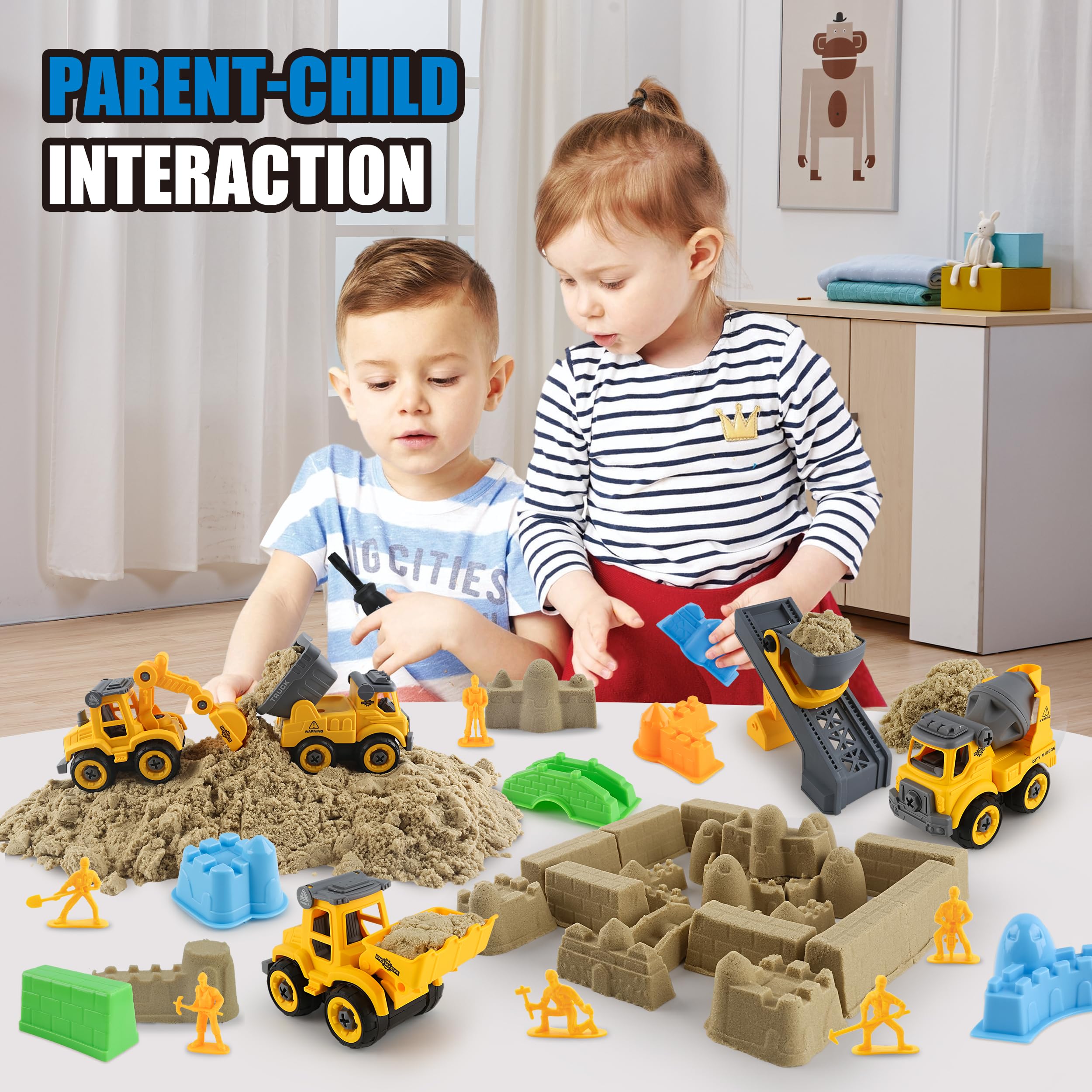 YIDESTARS castle molds invite imaginative building and collaborative play.