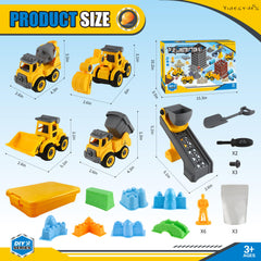 YIDESTARS sandbox with conveyor belt supports sequencing and storytelling.