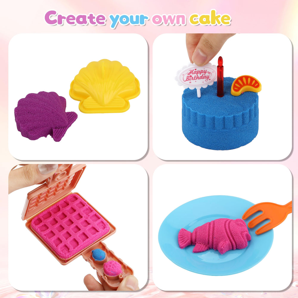 YIDESTARS sandbox lid helps keep play tidy and safe.