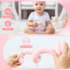Yierchoo crib and play gym compatibility keeps baby engaged