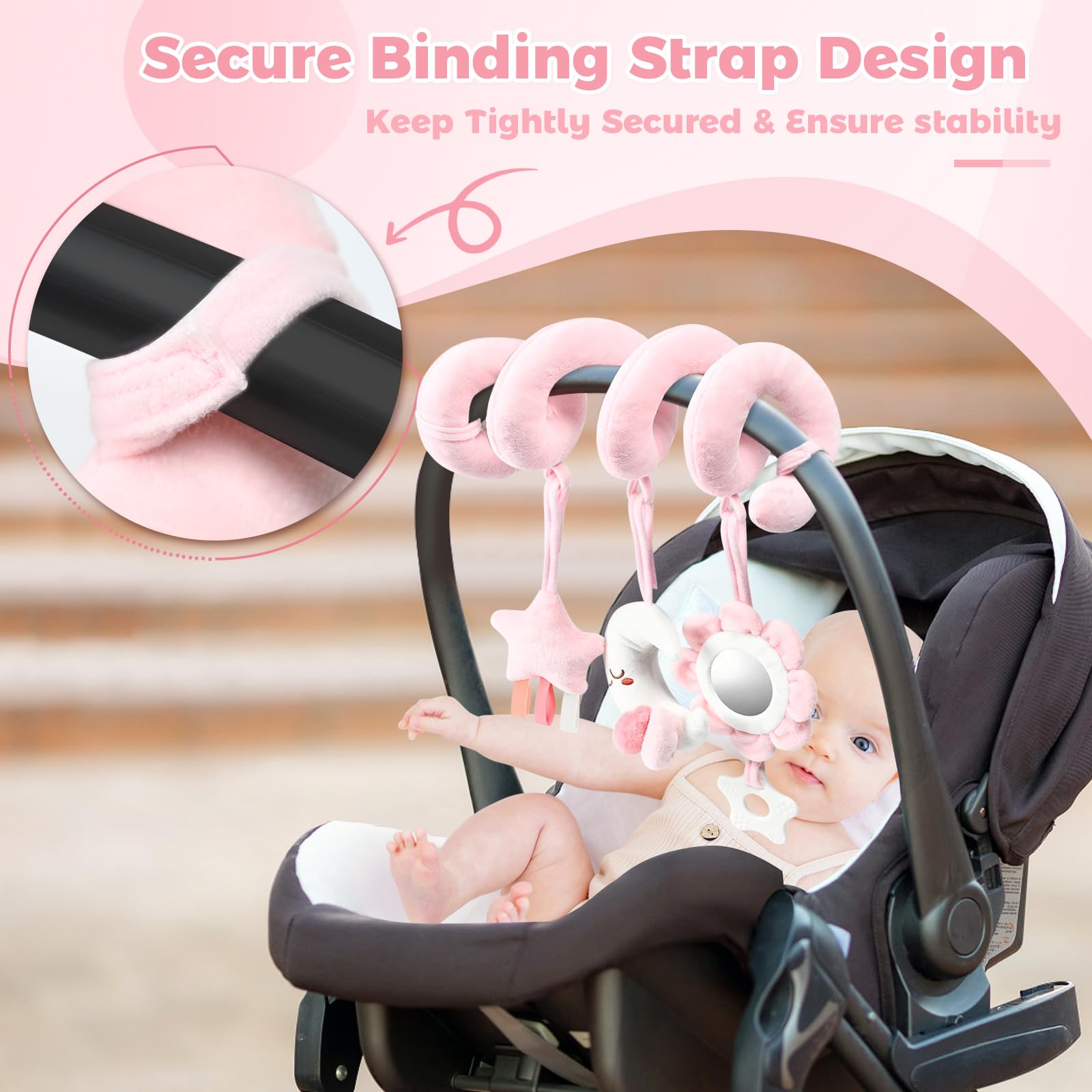 Yierchoo moon jingling toy adds gentle sounds for soothing play