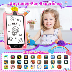 YIFOCO Kids Smart Phone educational content builds language and creativity.