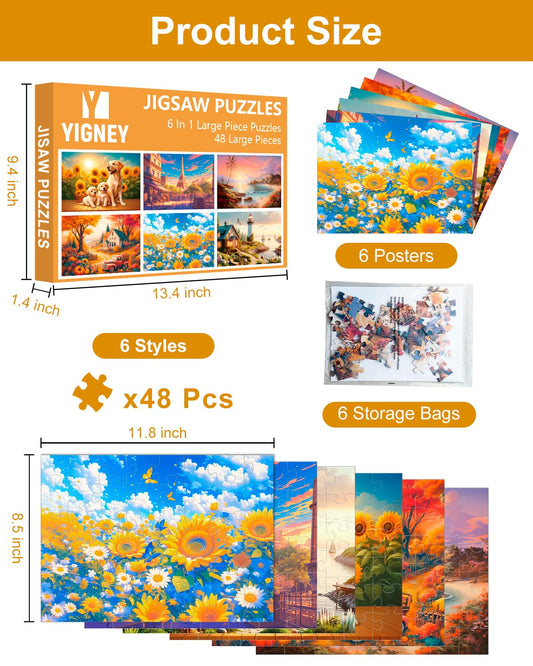 Yigney flower-pattern puzzle offers engaging activity for dexterity and focus.