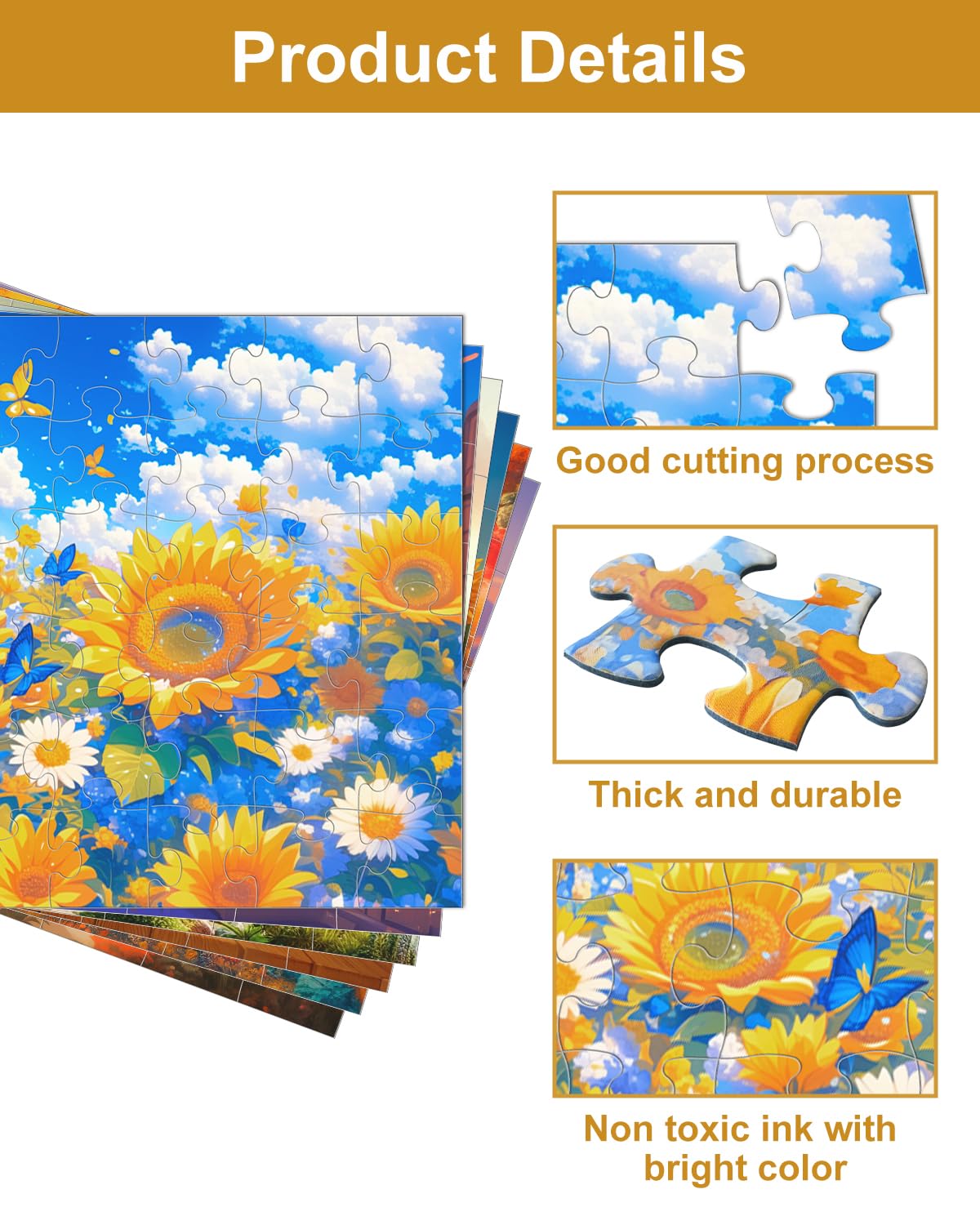 Yigney attraction-pattern puzzle features vivid colors to boost concentration.
