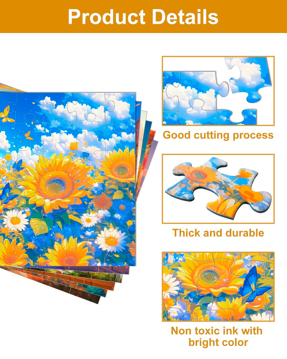 Yigney attraction-pattern puzzle features vivid colors to boost concentration.