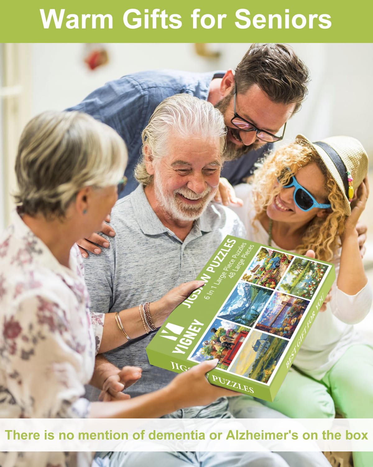Yigney bridge-pattern puzzle combines structure and problem-solving for seniors.