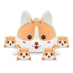 YIIQUWEN Corgi Plush vacuum-packed tip and easy fluff restoration