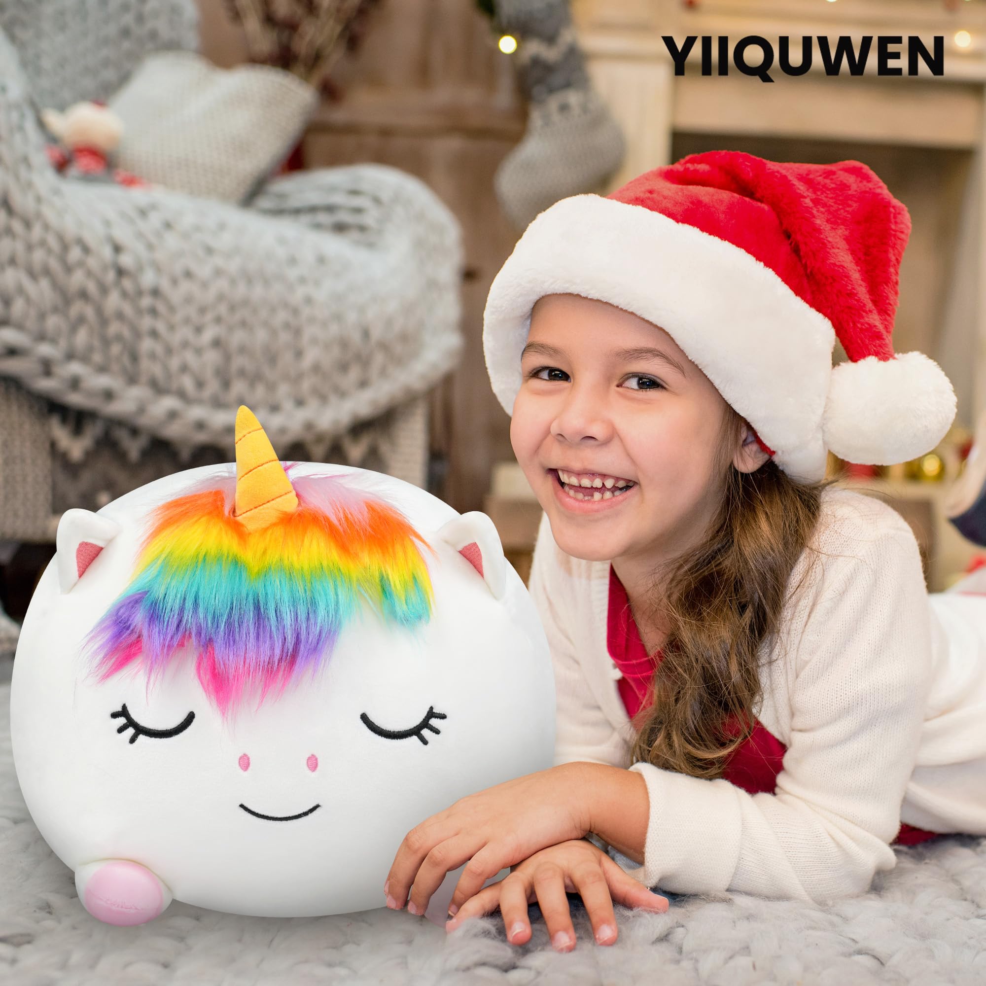 YIIQUWEN plush makes a sweet gift for birthdays and kids' rooms.