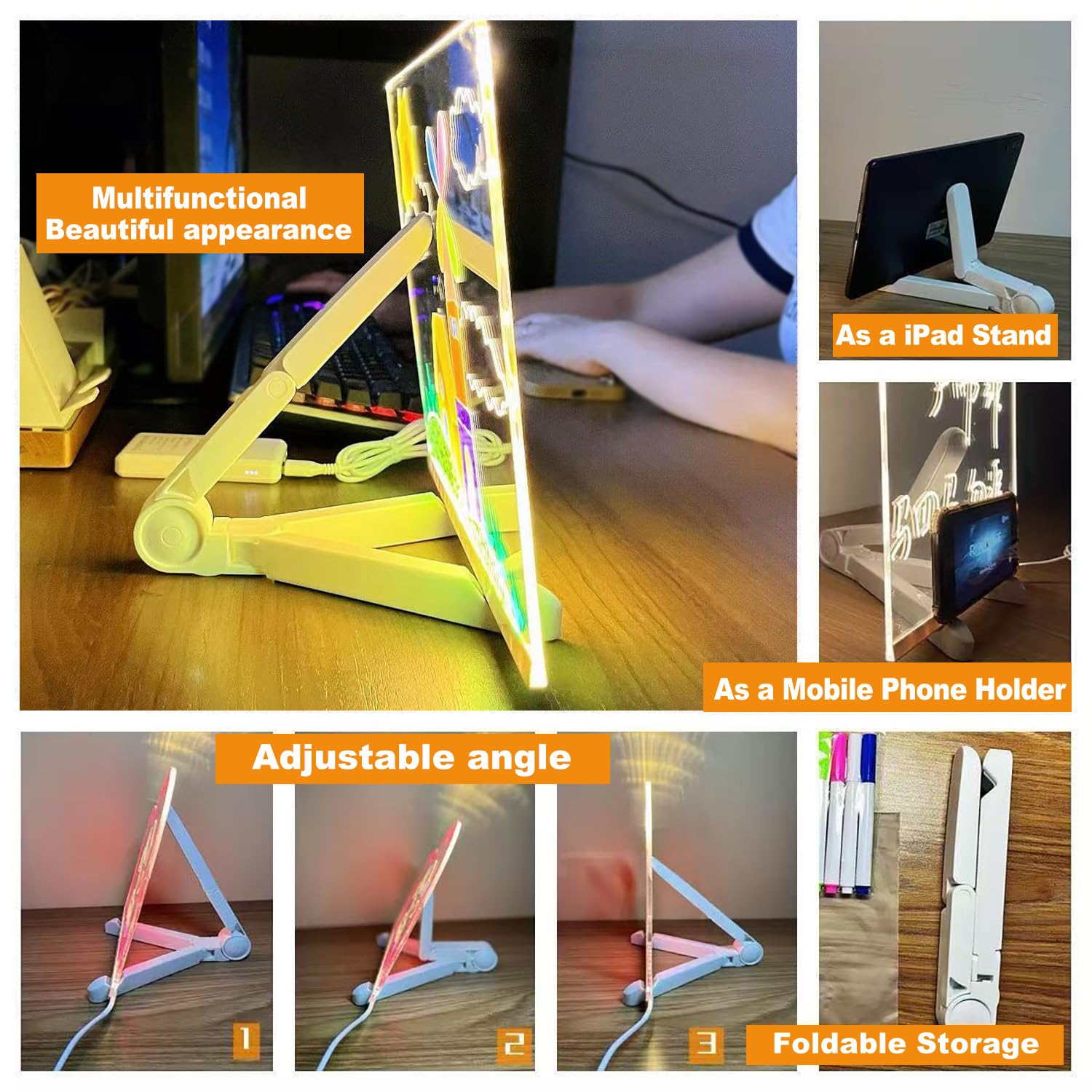 Yiishuiil durable acrylic surface supports repeated erasing.