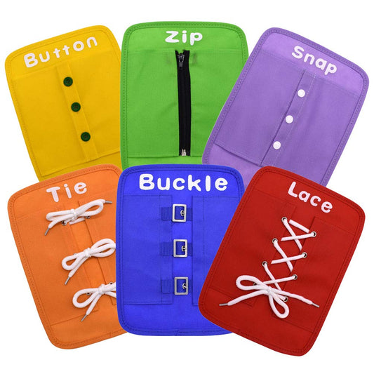 YII sun Busy Board button dressing practice for fine motor skills and independence