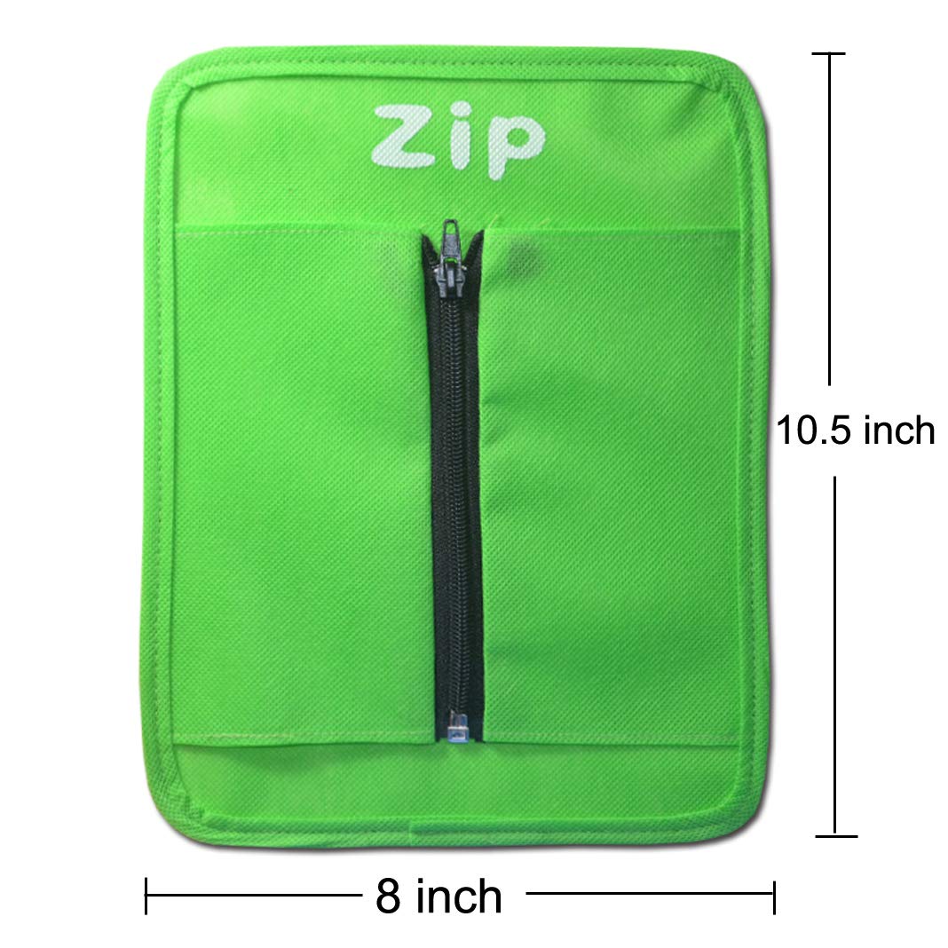 YIISUN Busy Board zip section helps children coordinate zippers effectively