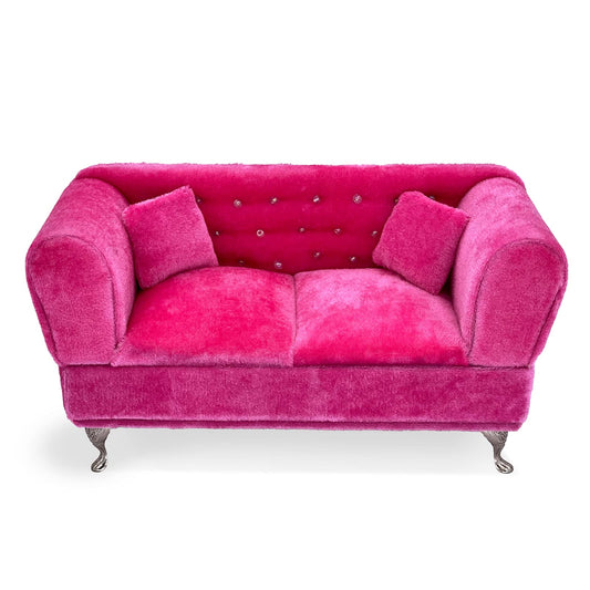 Yikko 1/6 dollhouse sofa cushions add realistic seating for Blythe dolls.