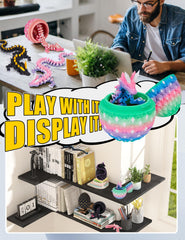 YILCER Eco-friendly PLA dragon toy is safe for curious kids.