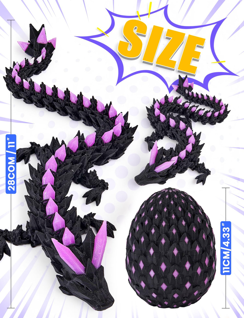 YILCER gift-ready dragon egg perfect for smart gifting