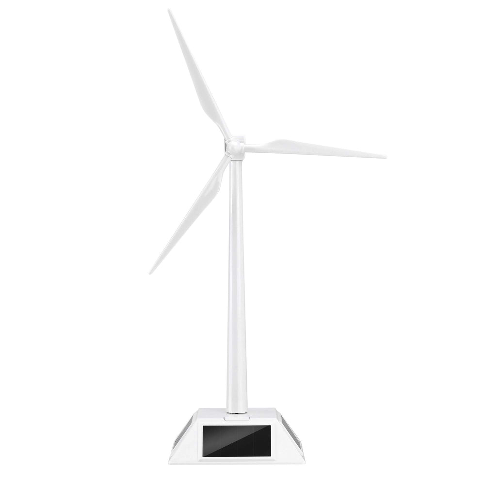 Yiluren windmill base shown in bright sun powering a gentle 360-degree display