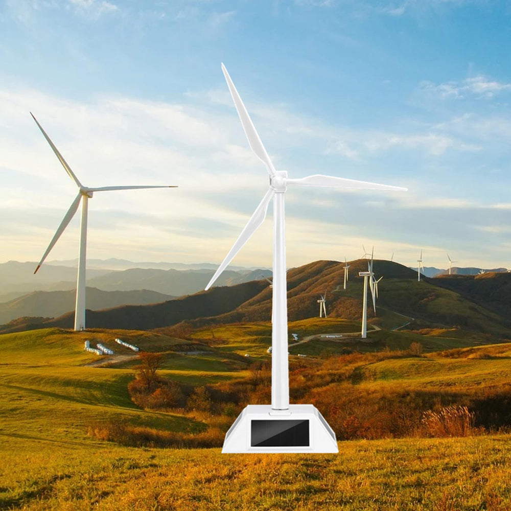 Yiluren solar windmill panel captures light to drive smooth rotation