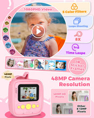 YINGOOT instant print camera display screen for quick previews
